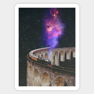 Galactic Railway Sticker